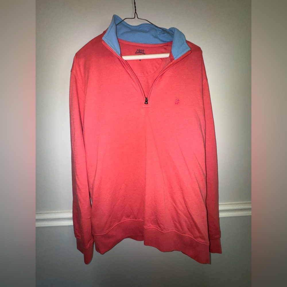 Men’s Salmon Izod Quarter Zip